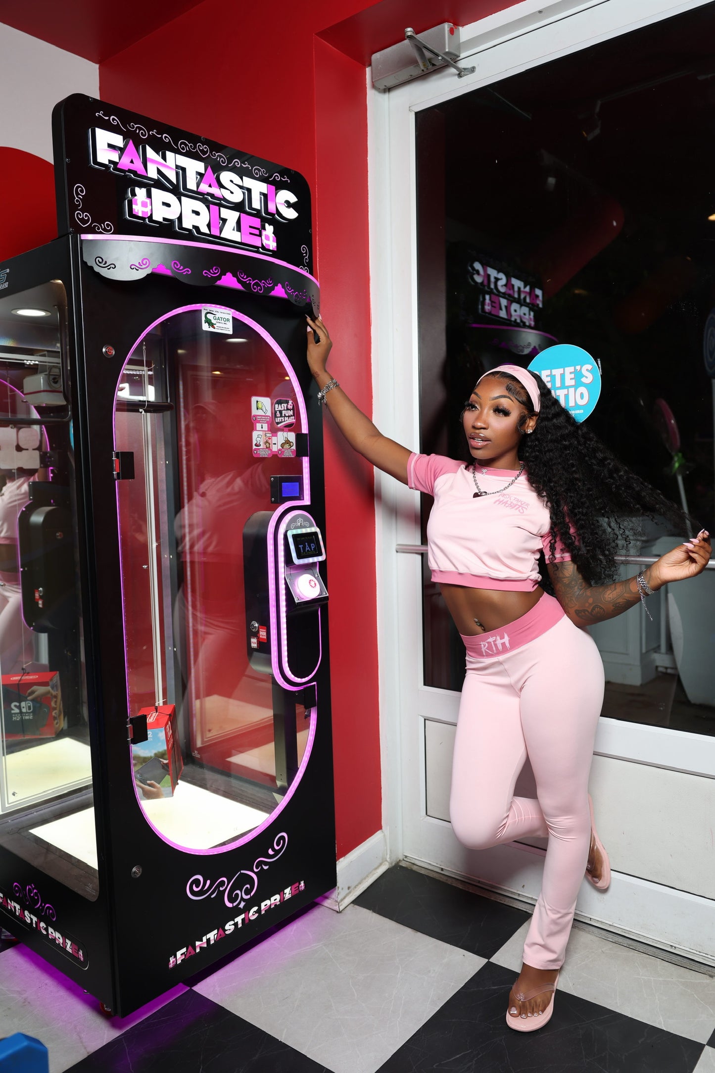 Pink 2 Piece Set + Headband