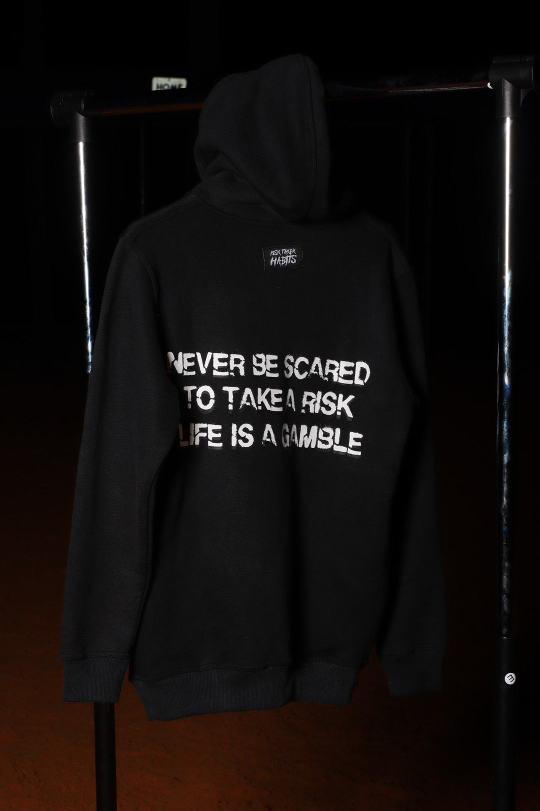 "Life's A Gamble" Black Hoodie