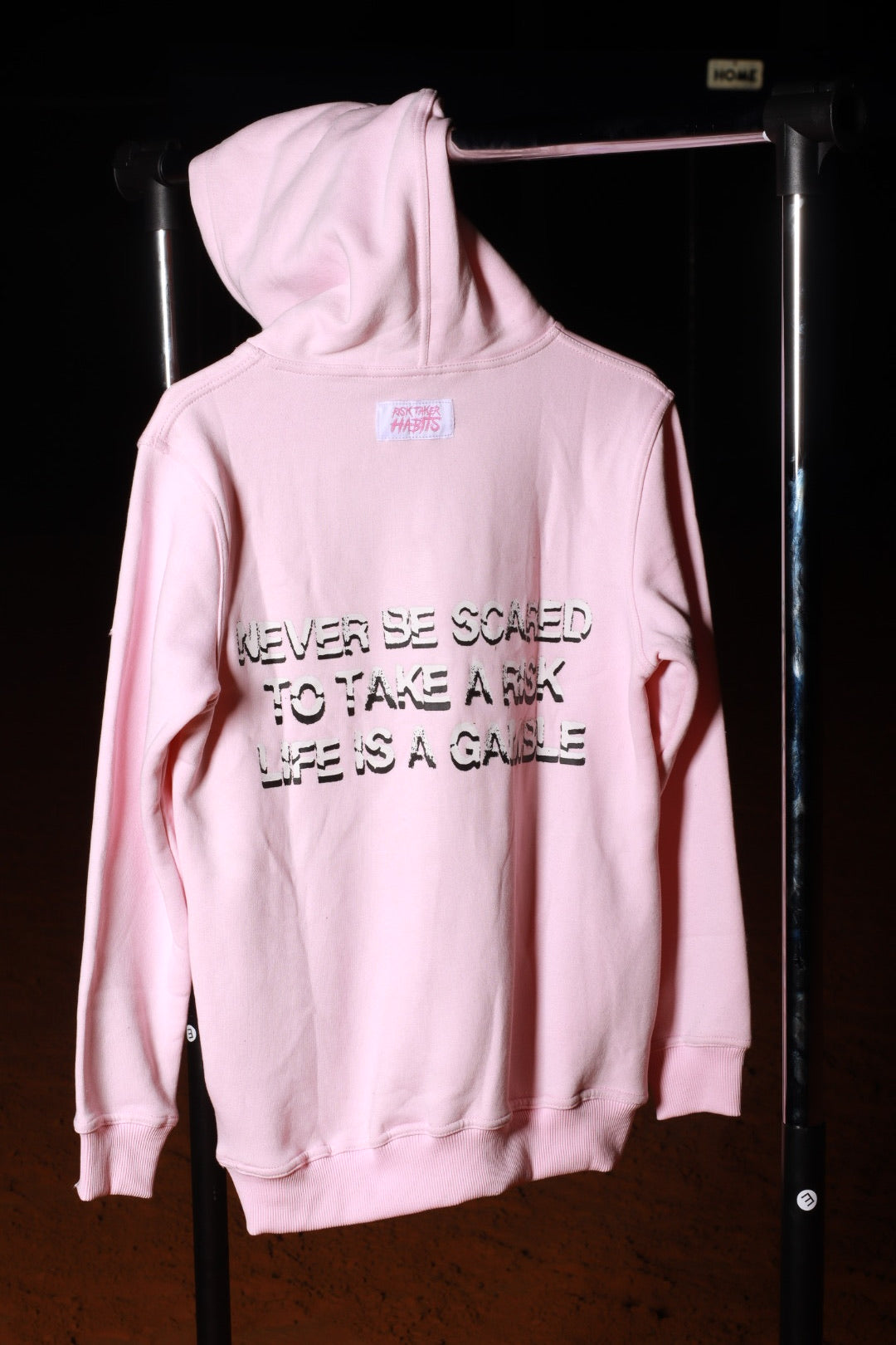"Life's A Gamble" Pink Hoodie